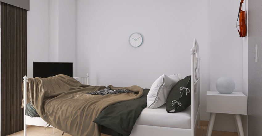 Old Bedroom 3d design renderings