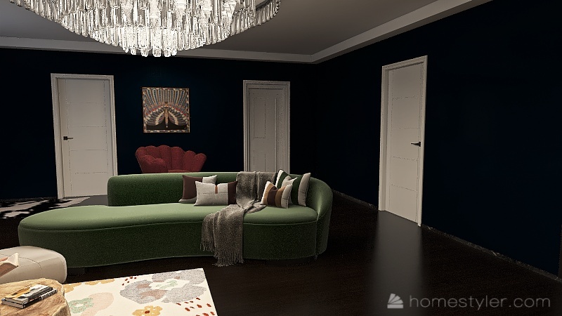 chill big house 3d design renderings