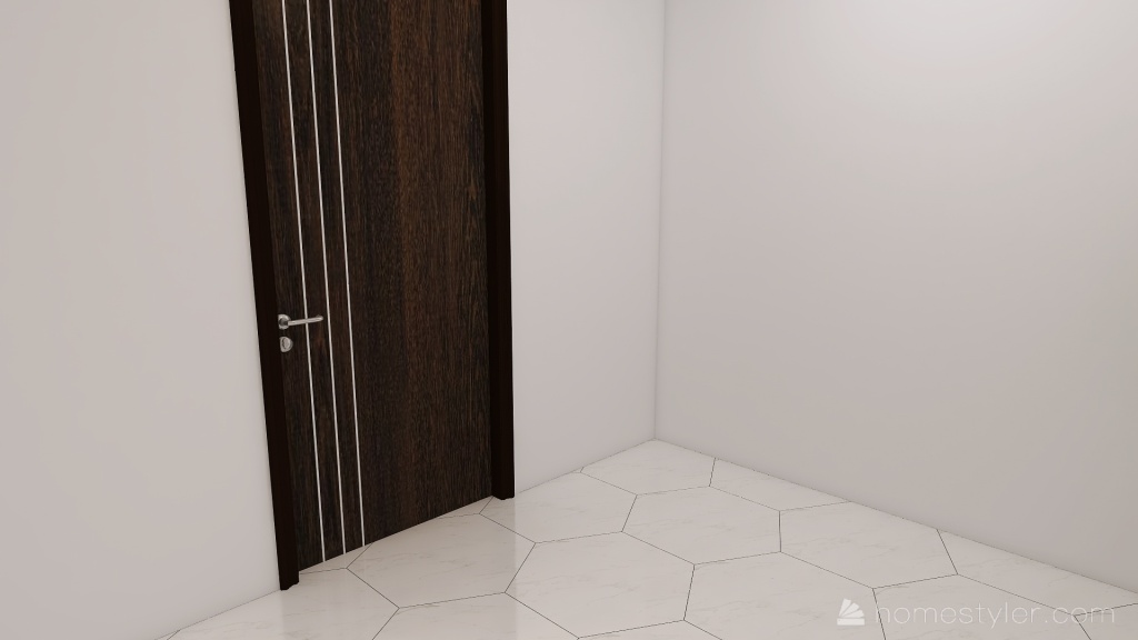 Girls Bathroom 3d design renderings