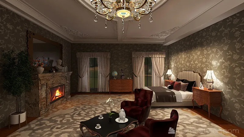 LivingRoom 3d design renderings