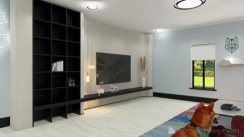 Myagi Cafe & Apartment. 3d design renderings