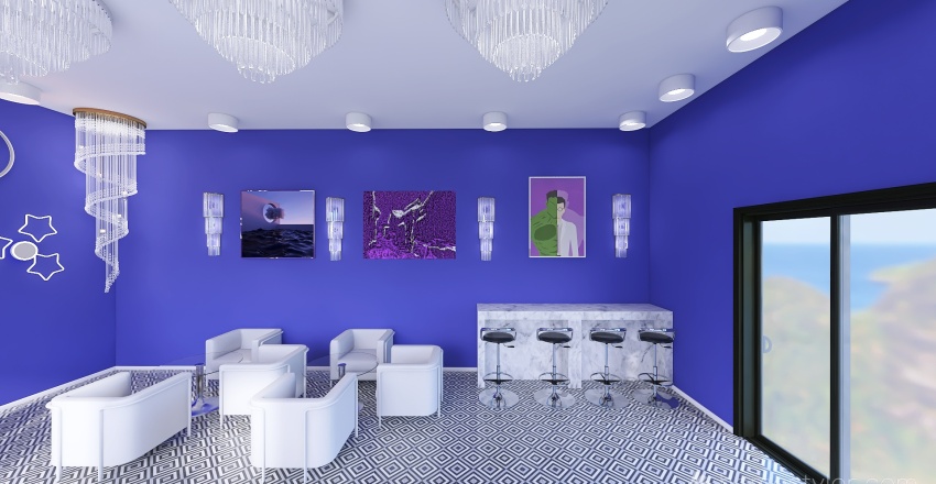 #VeryPeriContest-1-Музыкальное кафе 3d design renderings