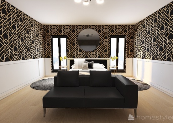 Black in business #Residential #InteriorDesign #Modern #Contemporary Design Rendering