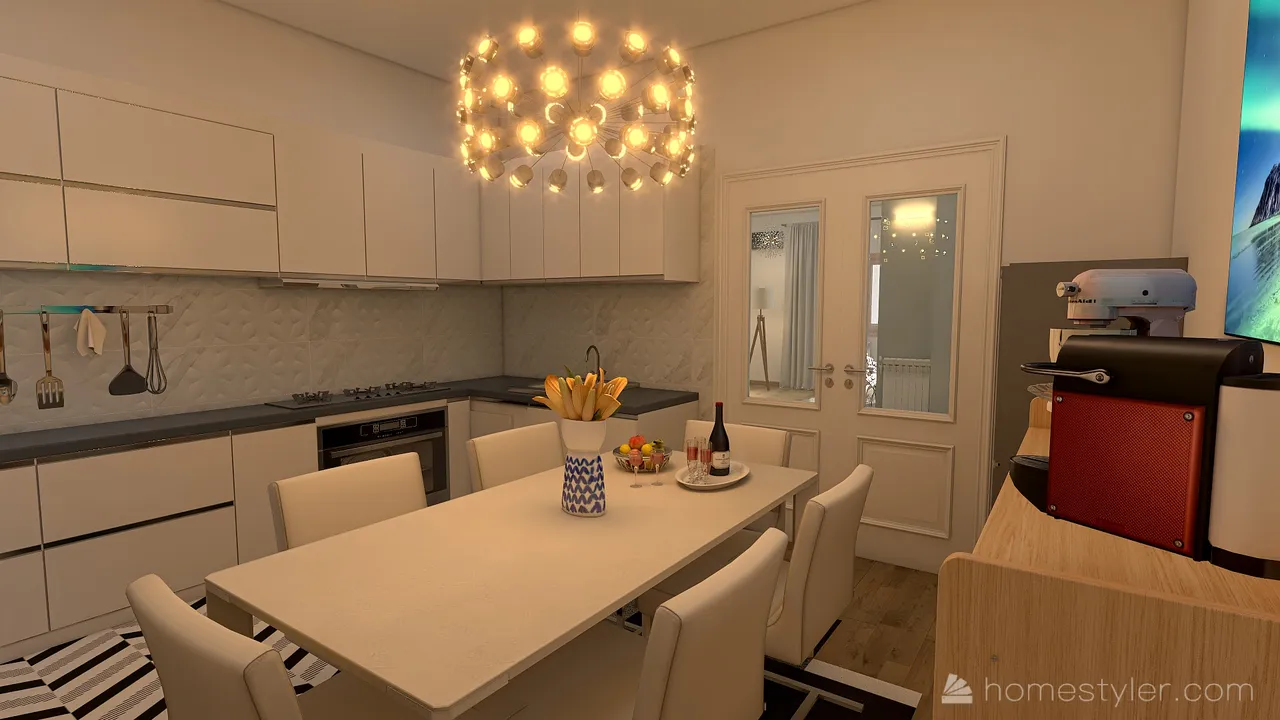 Kitchen 3d design renderings