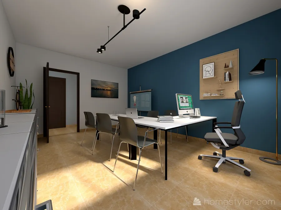 CEO's Office 3d design renderings
