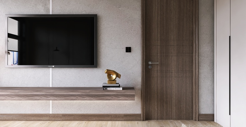 #HSDA2021Residential Modern Neutral Apartment 3d design renderings