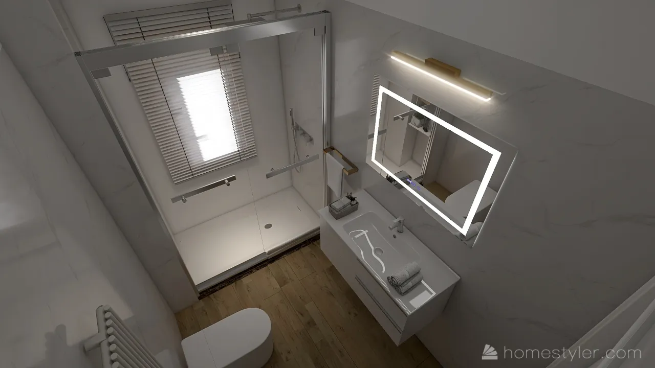 Bathroom 3d design renderings