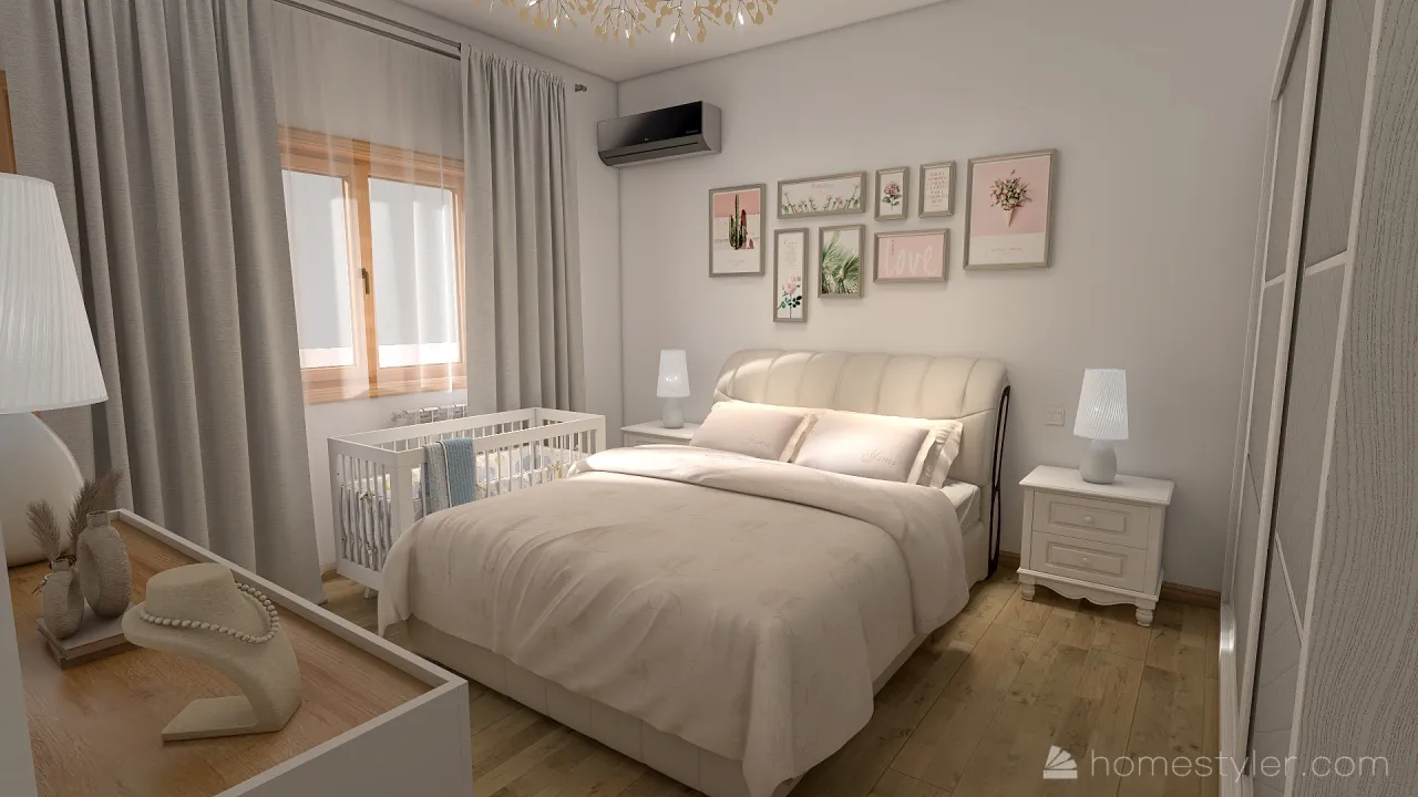 MasterBedroom 3d design renderings