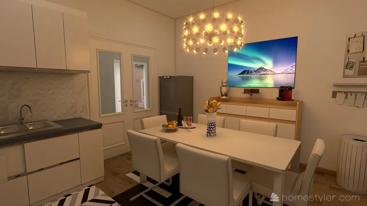 Kitchen 3d design renderings