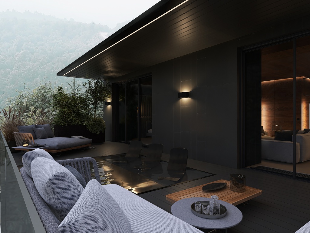 [ CLOUDY DAY IN THE MOUNTAINS ] 3d design renderings