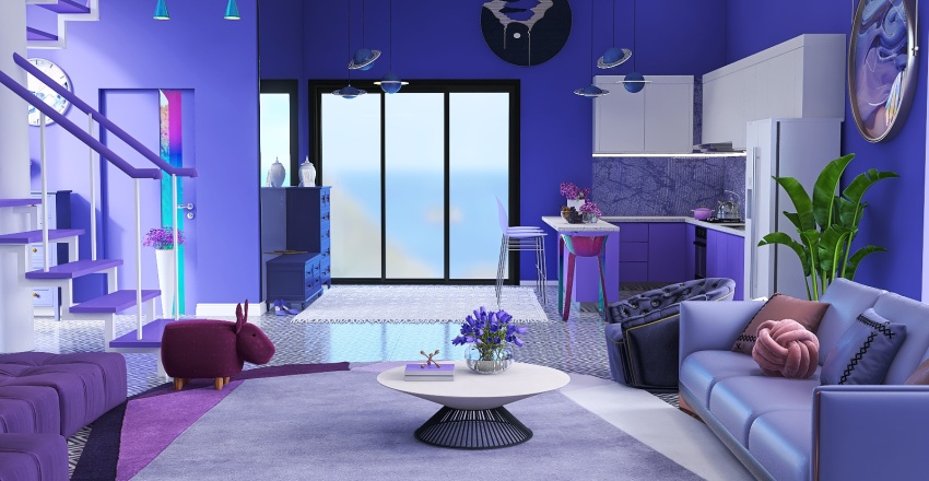 #VeryPeryContest_Lilac_Lagoon 3d design renderings