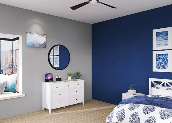 navy with neutral accent challenge Design Rendering