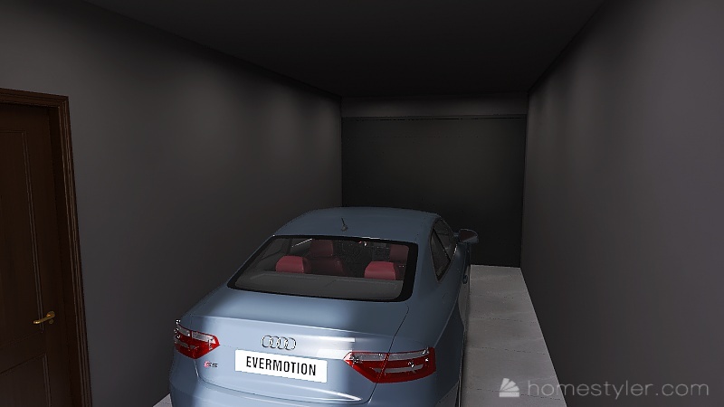 Garage 3d design renderings