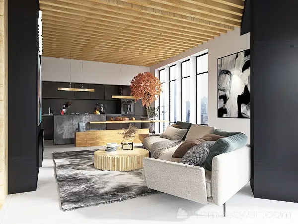 LivingRoom 3d design renderings