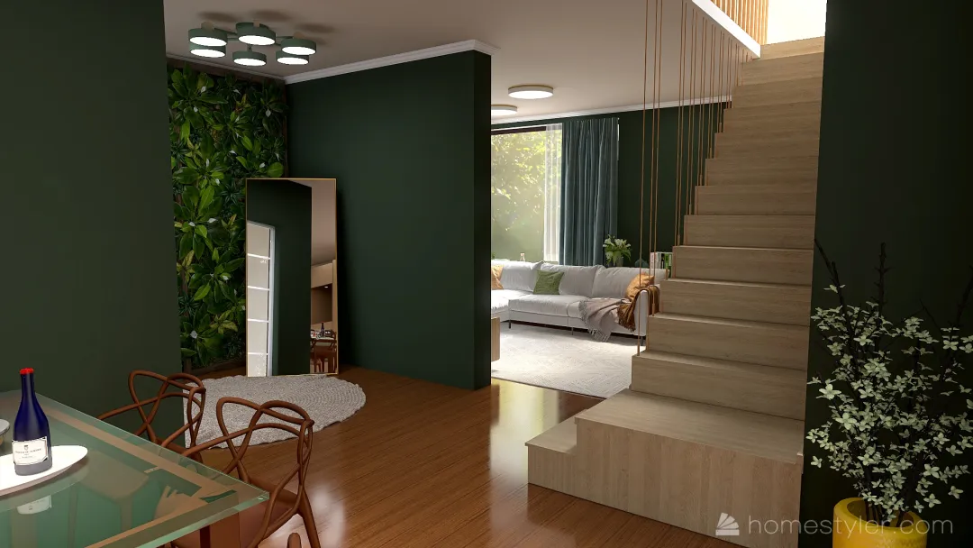 Herbal 3d design renderings