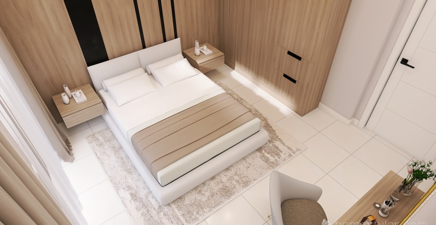 Bed room-1 (El Sebaay Villa) 3d design renderings