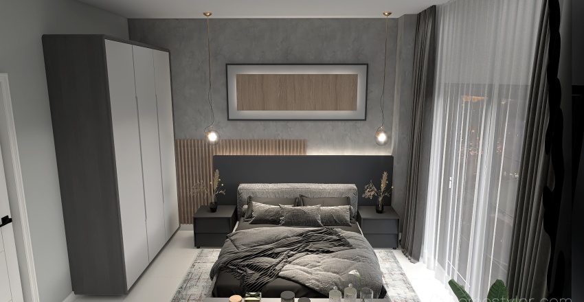 Bed room-2 (El Sebaay Villa) 3d design renderings