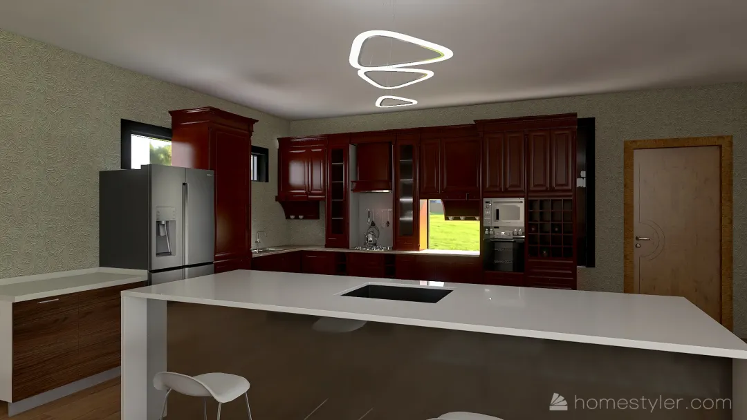 House - Mom 3d design renderings
