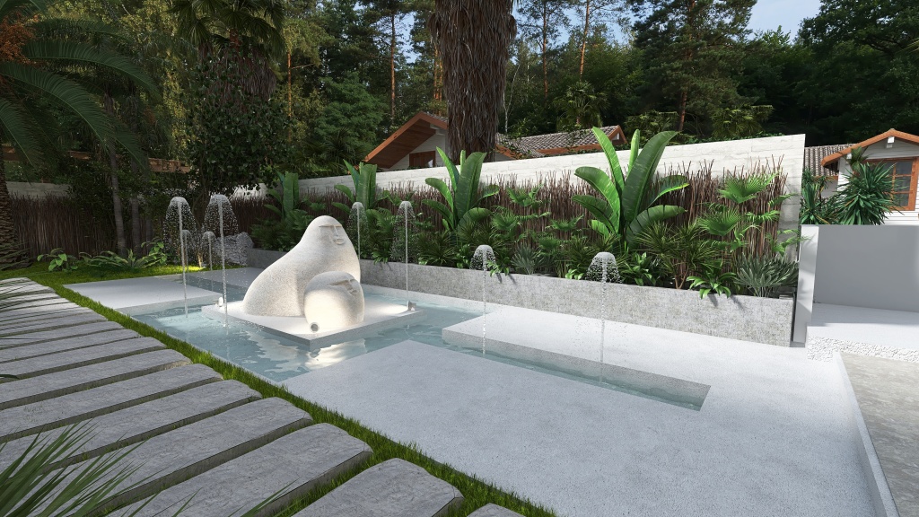 #HSDA2021Residential - Relax tropical 3d design renderings