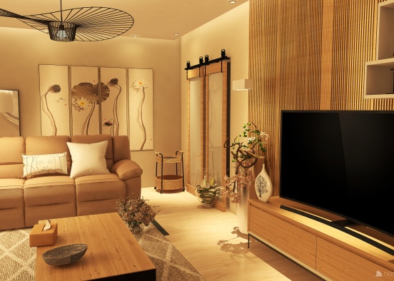 yousef living  room mai 22 Design Rendering