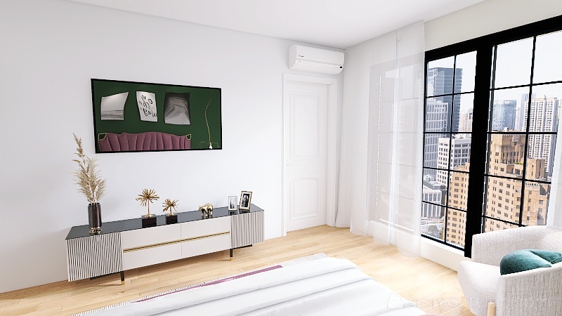 quarto, closet, banheiro 3d design renderings