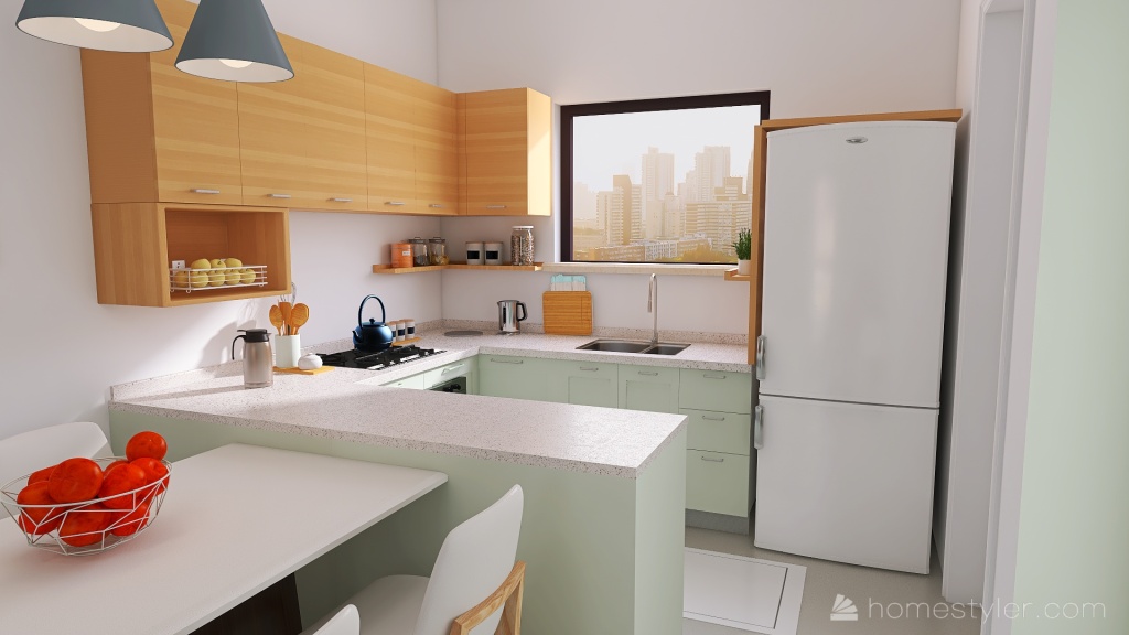 Apartamento Pagani 102 3d design renderings