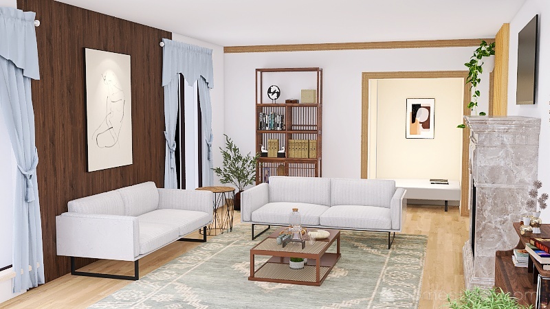 Living room 3d design picture 83.3