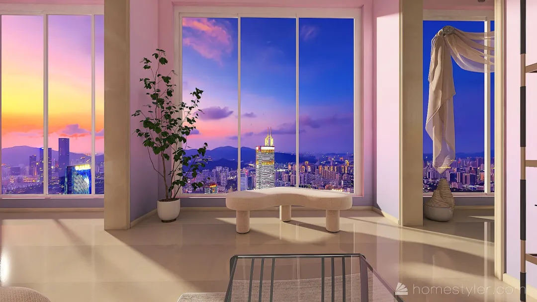 #VeryPeriContest Sunset 3d design renderings