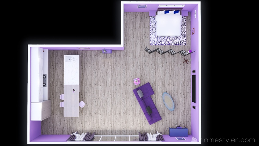 #VeryPeriContest-Purple Resort 3d design picture 107.64