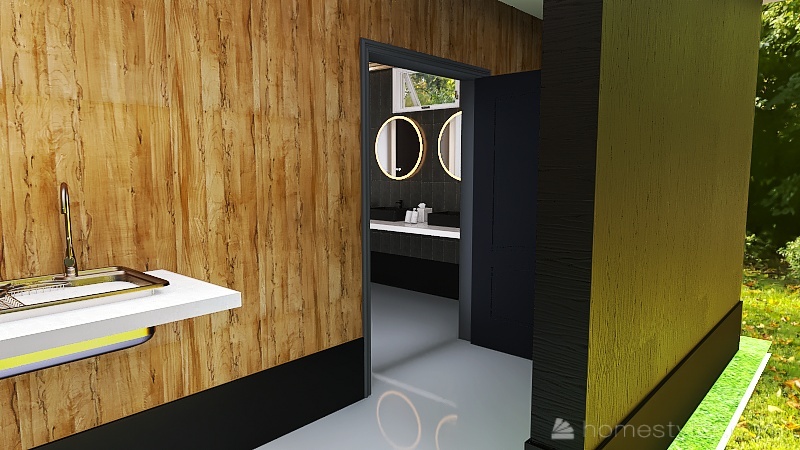 Woodstock Bath House _ Option 1 3d design renderings