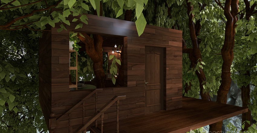 Treehouse 3d design renderings