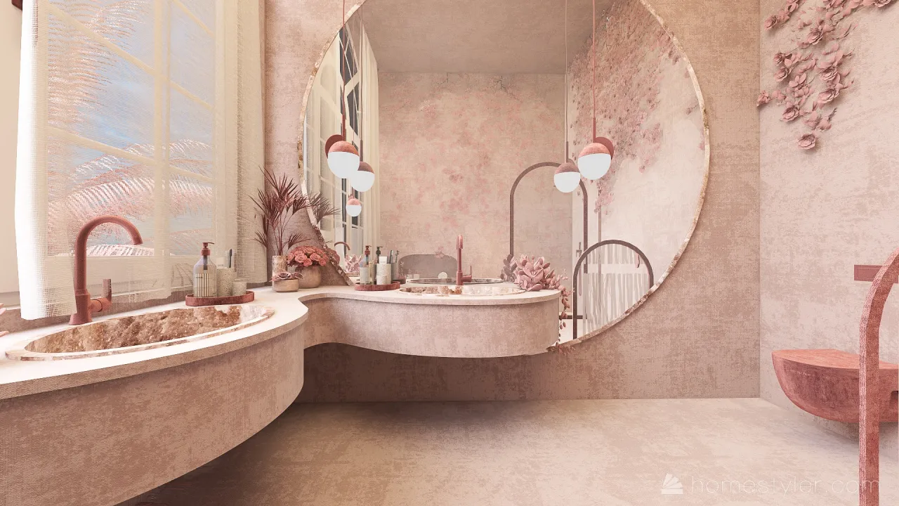 MasterBathroom 3d design renderings