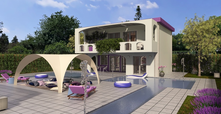 #VeryPeriContest-CASA LOS ARCOS 3d design renderings