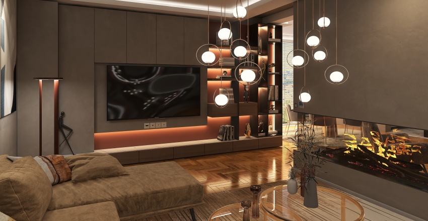 Apartament Lascar Catargiu 3d design renderings