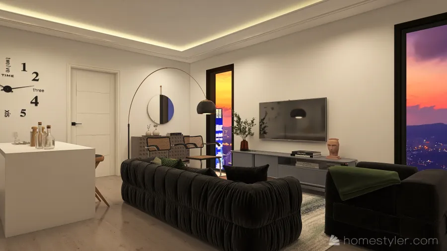 My dream apartment 3d design renderings