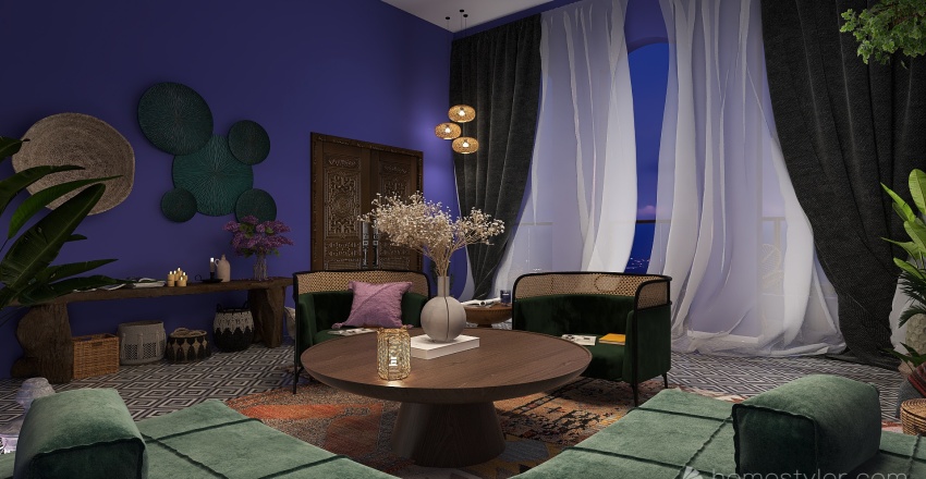Massage lounge#VeryPeriContest 3d design renderings