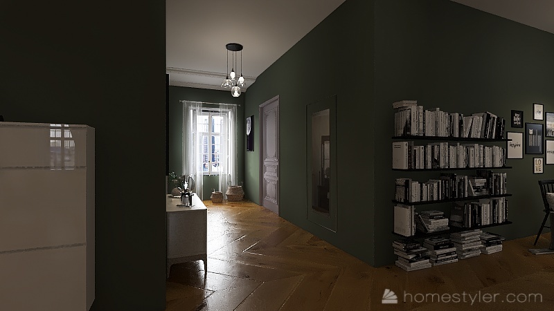 appartement parisien 3d design renderings