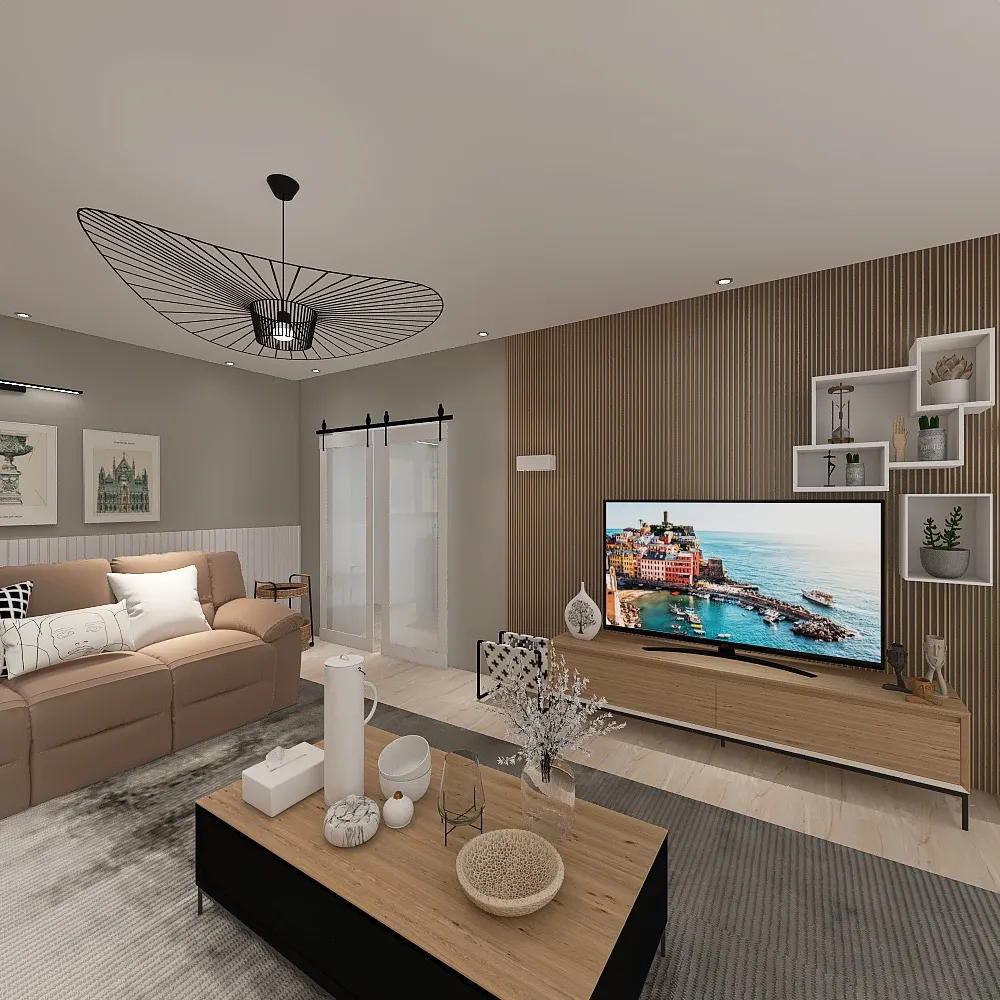 living  room mai111 3d design renderings
