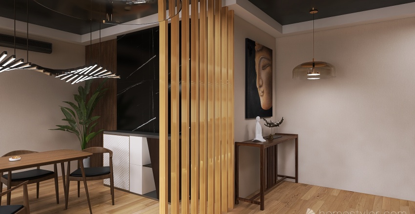 203 Apartment 3d design renderings