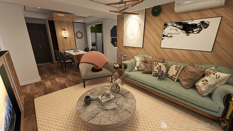 Casa dos Baitolas 3d design renderings
