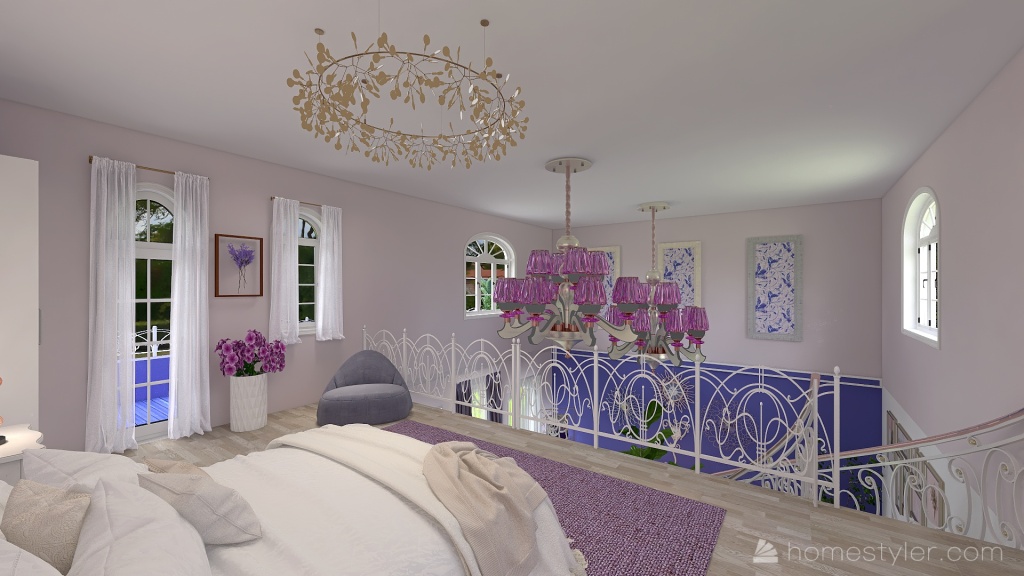 #VeryPeriContest- Villa con soppalco 3d design renderings