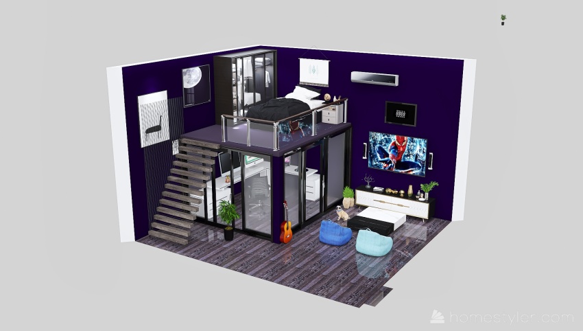 gaming room 3d design picture 36.91