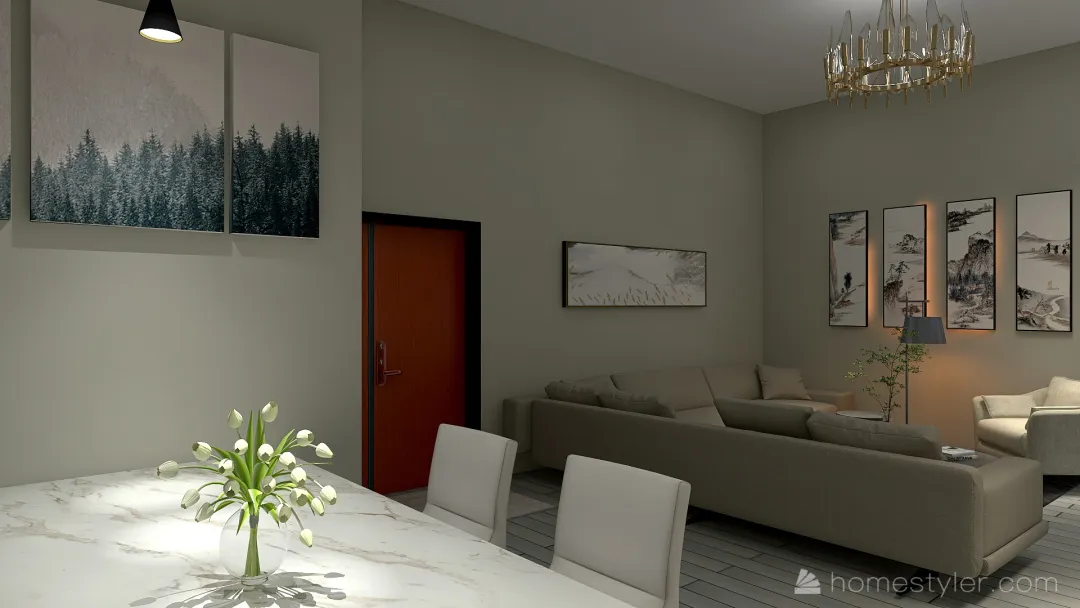 Light side of life 3d design renderings