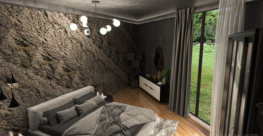 #HSDA2021Residential The Man Cave 3d design renderings