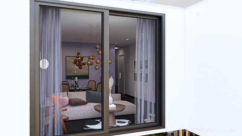 Mini Modern House 3d design renderings