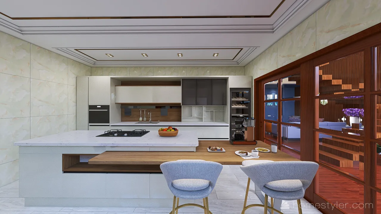 Kitchen 3d design renderings