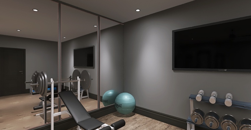 Gym 3d design renderings