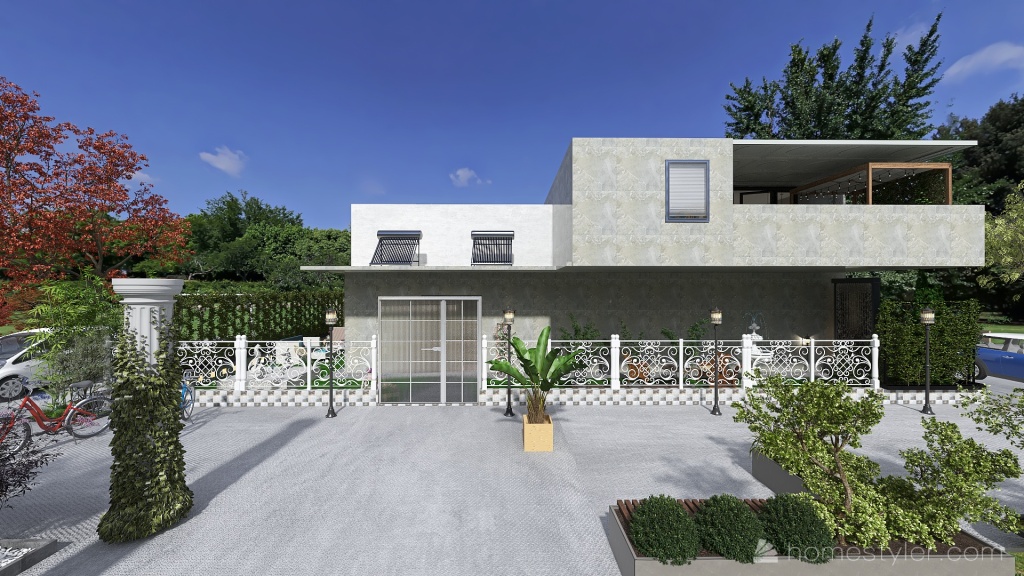 #HSDA2021 Residential dream home 3d design renderings