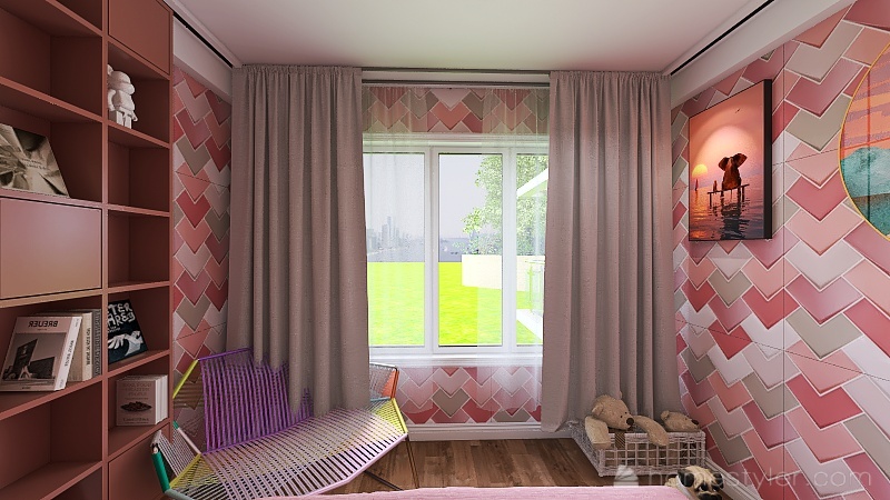 Valentines Day Home 3d design renderings