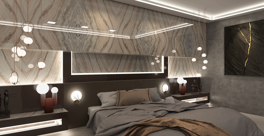 Apartament Lascar Catargiu 3d design renderings